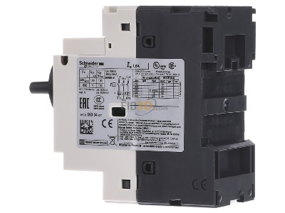 View on the right Schneider Electric GV2L06 Motor protection circuit-breaker 1,6A 
