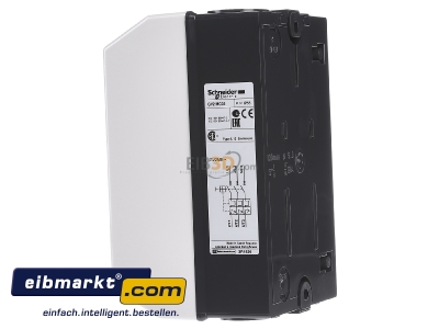 View on the right Schneider Electric GV2MC02 Empty enclosure for switchgear IP55 - 
