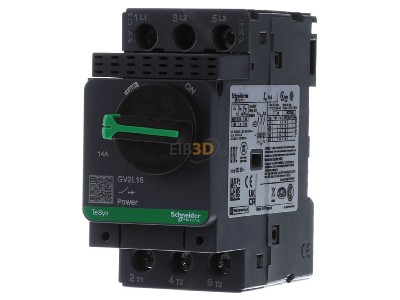 Front view Schneider Electric GV2L16 Motor protection circuit-breaker 14A 
