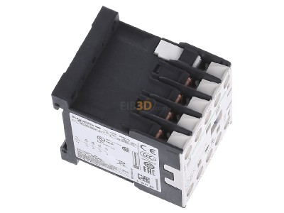 View top left Schneider Electric CA3KN40-BD Auxiliary relay 24VDC 0NC/ 4 NO 
