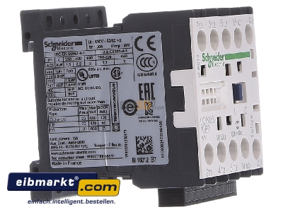 Ansicht links Schneider Electric LC1K0610B7 Schtz 6A 24V 50/60HZ 