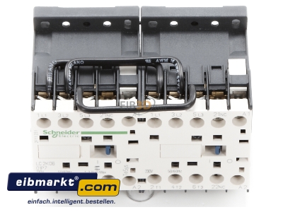 View up front Reversing combination 2,2kW 230VAC LC2K0601P7 Schneider Electric LC2K0601P7
