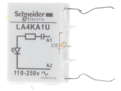 View on the right Schneider Electric LA4KA1U Surge voltage protection 220...250VAC 
