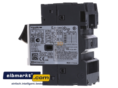 View on the right Schneider Electric GV2ME04 Motor protective circuit-breaker 0,6A
