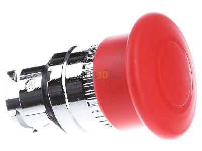 Ansicht links Schneider Electric ZB4BT84 Not-Aus-Taster rt, D=40 berl.Zug. 