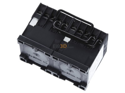 Top rear view Schneider Electric LP2K0910BD Reversing combination 4kW 24VDC 
