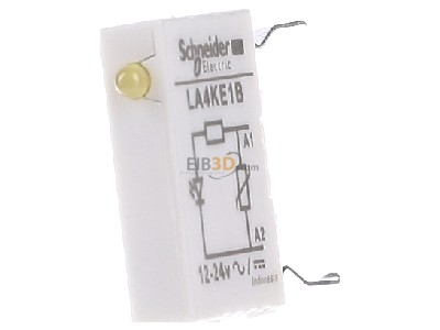 View on the left Schneider Electric LA4KE1B Surge voltage protection 12...24VAC 
