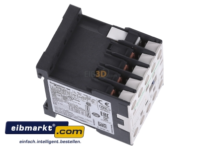 Ansicht oben links Schneider Electric LC1K0610P7 Schtz 6A 230V 50/60HZ 