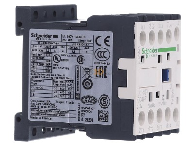 View on the left Schneider Electric LC1K09004P7 Magnet contactor 9A 230VAC 
