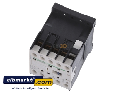 View up front Schneider Electric LC1K09008P7 Magnet contactor 9A 230VAC
