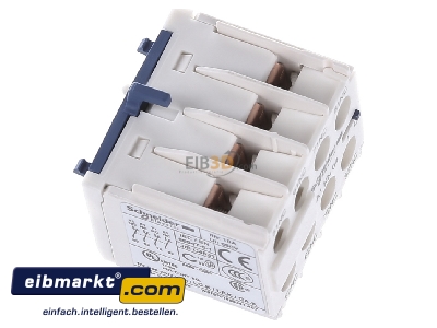 Ansicht oben links Schneider Electric LA1KN04 Hilfsschalterblock 4 