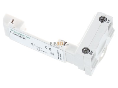 Top rear view Schneider Electric LAD4BB Relay accessory 
