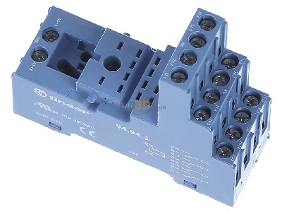 View up front Finder 94.94.3 Relay socket 14-pin 
