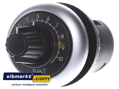 Frontansicht Eaton (Moeller) M22-R4K7 Potentiometer RMQ Titan 4,7k 