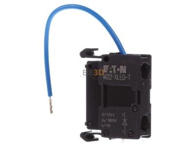 Ansicht links Eaton M22-XLED-T LED Testelement 12-240V AC/DC 