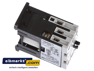 Ansicht oben links Schneider Electric LC1SK0600P7 Schtz 6A 2p.27mm 230V50/60 