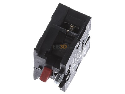 View up front Schneider Electric ZB2BE102 Auxiliary contact block 0 NO/1 NC 
