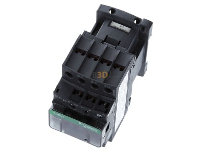 View up front Schneider Electric LC1DT25P7 Magnet contactor 12A 230VAC 
