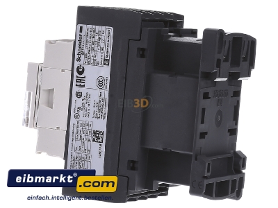 Ansicht rechts Schneider Electric LC1D128E7 Leistungsschtz 12A 48V AC 2P+2R 