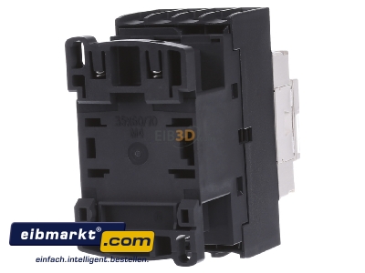 Back view Schneider Electric LC1D128E7 Magnet contactor 12A 48VAC - 
