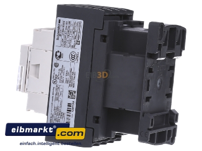 View on the right Schneider Electric LC1D128P7 Magnet contactor 12A 230VAC - 
