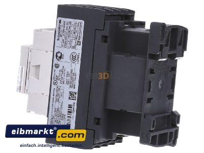 Ansicht rechts Schneider Electric LC1D128P7 Leistungsschtz 12A 230V AC 2P+2R 