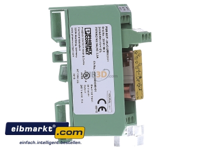 View on the left Phoenix Contact PSR-SCF-24UC/URM2x21 Switching relay AC 24V DC 24V
