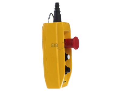 Ansicht links Schneider Electric XACB3191 Hngetaster 2 Bef.St. m.Not-Aus 