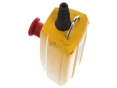 Ansicht oben rechts Schneider Electric XACB3191 Hngetaster 2 Bef.St. m.Not-Aus 
