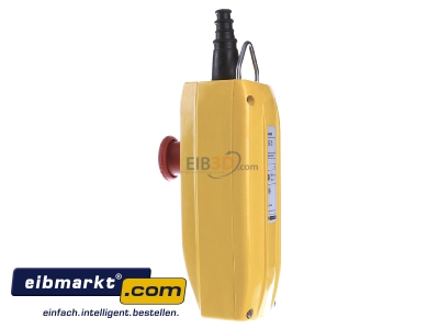 Ansicht rechts Schneider Electric XACB3291 Hngetaster 2 Bef.St. m.Not-Aus 