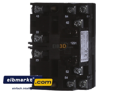 Ansicht hinten Schneider Electric XESD1291 Hauptstromblock 