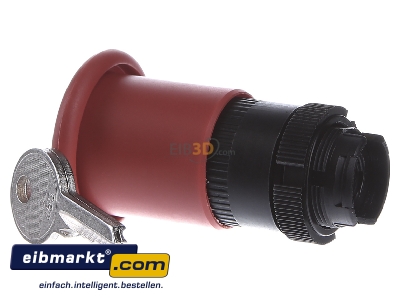 View on the right Schneider Electric ZA2BS944 Mushroom-button actuator red 
