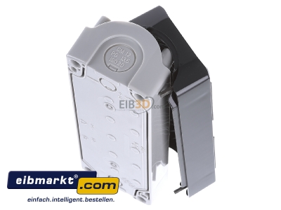 Top rear view Schneider Electric XALD05 Surface housing
