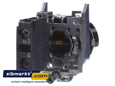 Ansicht hinten Schneider Electric XB4BA31 Drucktaster flach, gn, 1S 