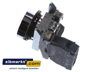 Ansicht oben rechts Schneider Electric XB4BA31 Drucktaster flach, gn, 1S 