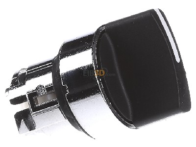 View on the left Schneider Electric ZB4BD3 Short thumb-grip actuator black IP66 
