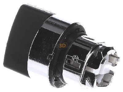 View on the right Schneider Electric ZB4BD3 Short thumb-grip actuator black IP66 
