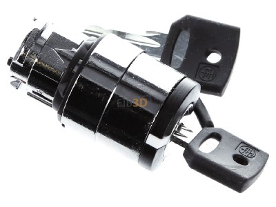 View top left Schneider Electric ZB4BG6 Key actuator IP66 
