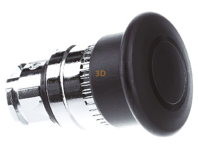 Ansicht links Schneider Electric ZB4BT2 Pilzdrucktaster D=40,sw rast.Zugentr 
