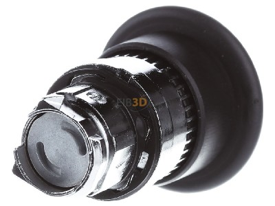 Ansicht hinten Schneider Electric ZB4BT2 Pilzdrucktaster D=40,sw rast.Zugentr 