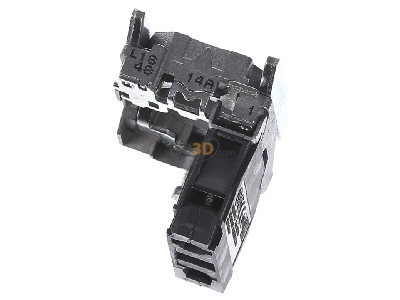 Top rear view Schneider Electric ZB4BZ102 Auxiliary contact block 0 NO/1 NC 
