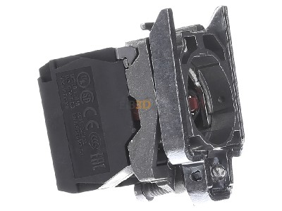 View on the left Schneider Electric ZB4BZ104 Auxiliary contact block 0 NO/2 NC 
