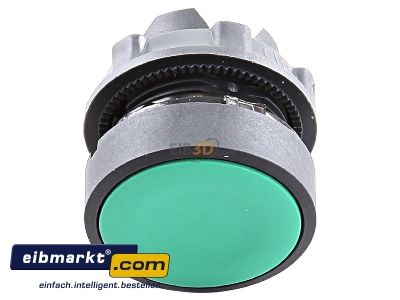 Ansicht oben vorne Schneider Electric ZB5AA3 Drucktaster flach, gn 