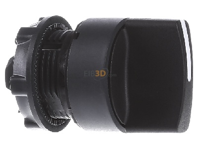 View on the left Schneider Electric ZB5AD2 Short thumb-grip actuator black IP66 
