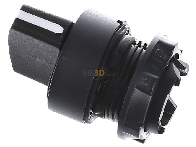 View top right Schneider Electric ZB5AD2 Short thumb-grip actuator black IP66 
