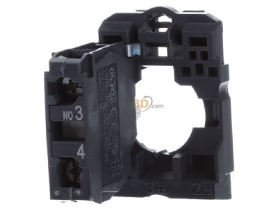 Back view Schneider Electric ZB5AZ101 Auxiliary contact block 1 NO/0 NC 
