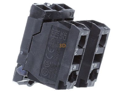 Ansicht rechts Schneider Electric ZB5AZ105 Hilfsschalterblock 1S 1, schraubanschl 