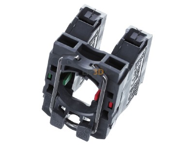 Ansicht oben vorne Schneider Electric ZB5AZ105 Hilfsschalterblock 1S 1, schraubanschl 
