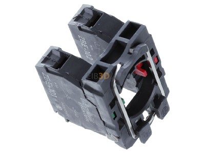 Ansicht oben links Schneider Electric ZB5AZ105 Hilfsschalterblock 1S 1, schraubanschl 