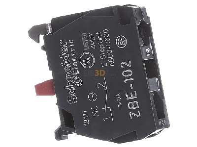 Ansicht links Schneider Electric ZBE102 Hilfsschalter 1, schraubanschl. 